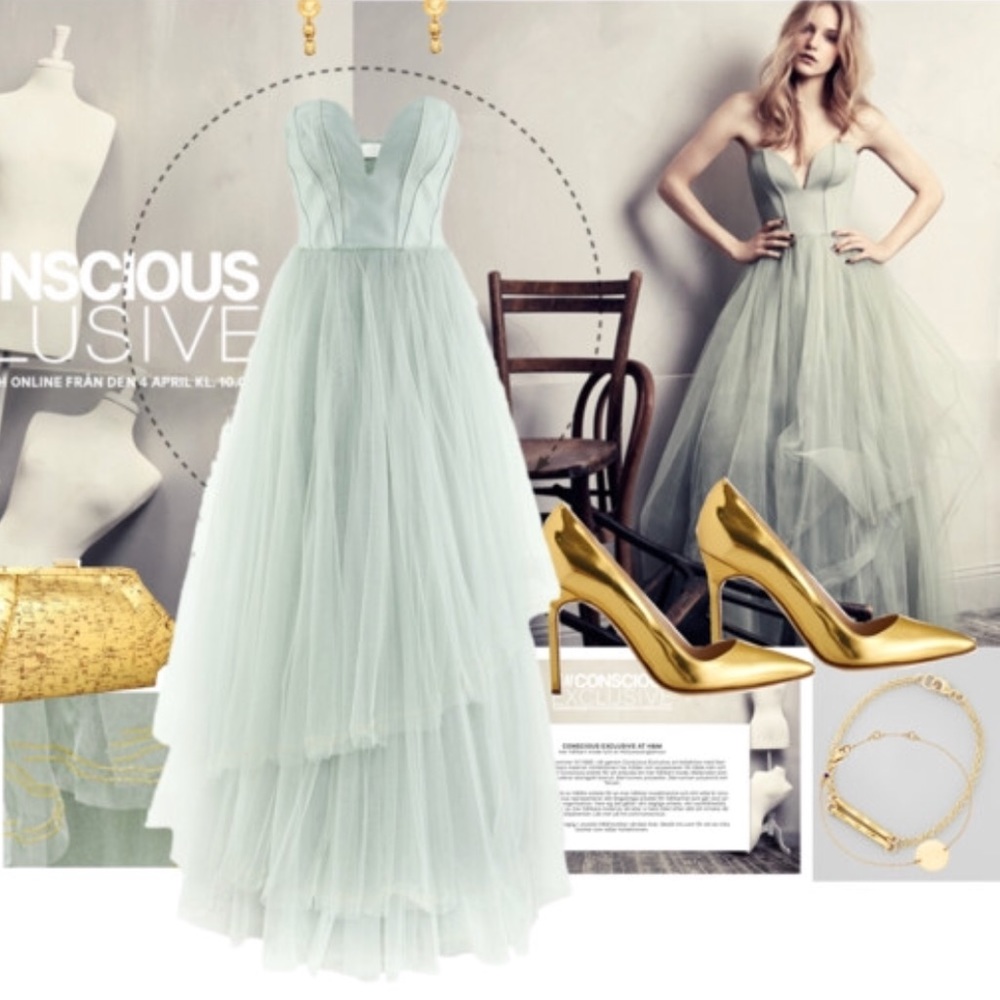 H&M Conscious Exclusive Wedding Occasion Dress